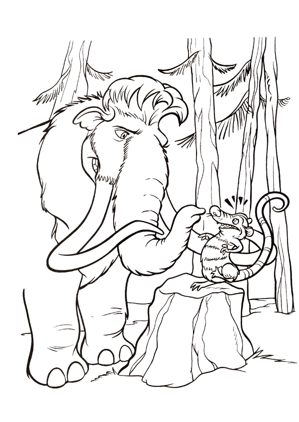 rub coloriages age de glace 2