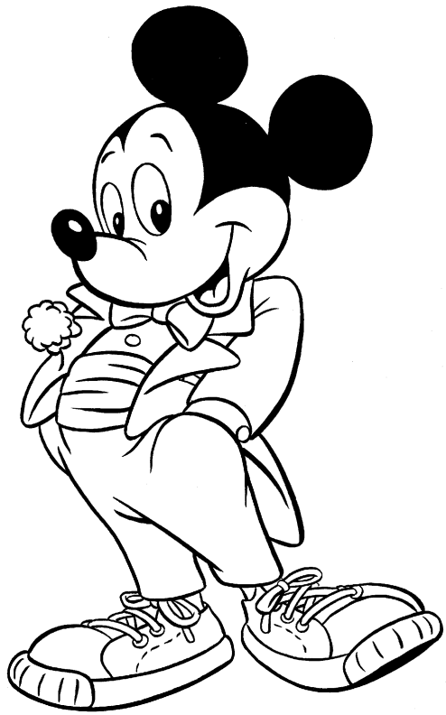 coloriages mickey et compagnie  Page 4