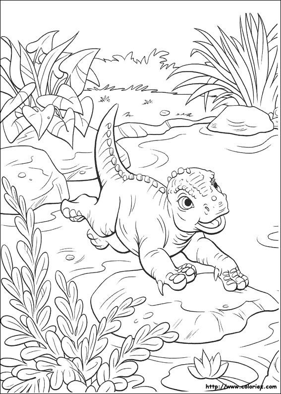 coloriages dinosaures